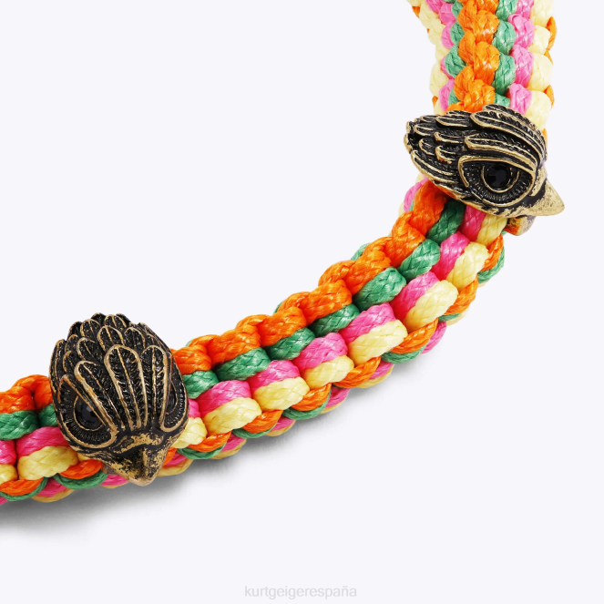 Kurt Geiger mujer pulsera de águila anudada de Londres 2LPR254 | accesorios naranja
